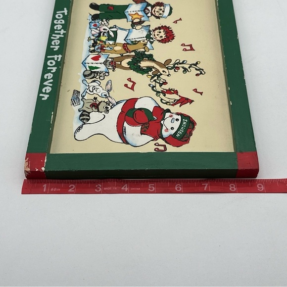 RARE! SNOWDEN & FRIENDS RAGGEDY ANN & ANDY 1998 "TOGETHER FOREVER" PICTURE NEW - Picture 6 of 6